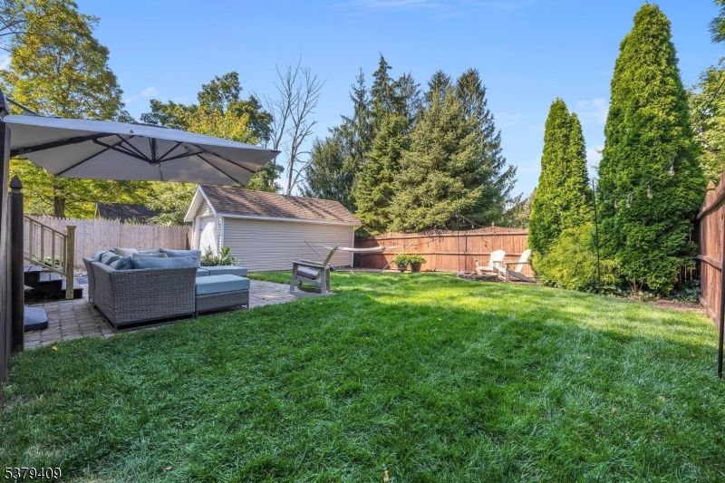 Backyard, Detached Garage, Exterior