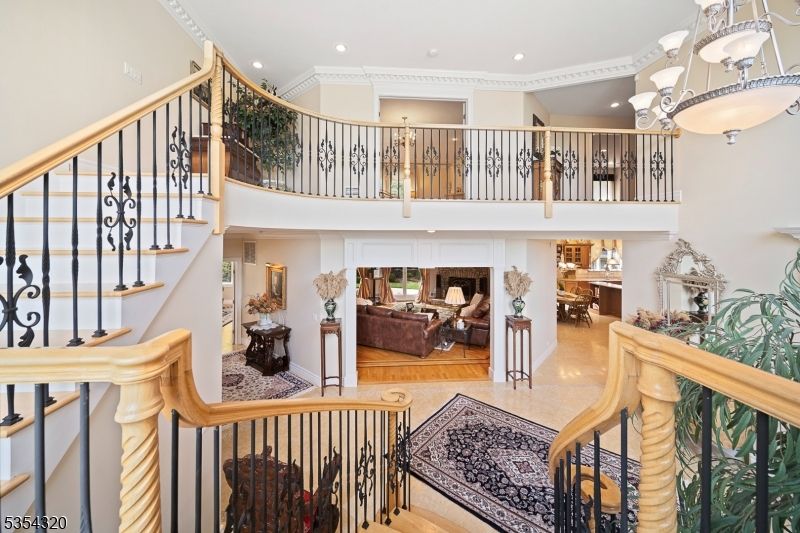 Chandelier, Interior, Living room, Recessed Lighting, Wood Texture Flooring