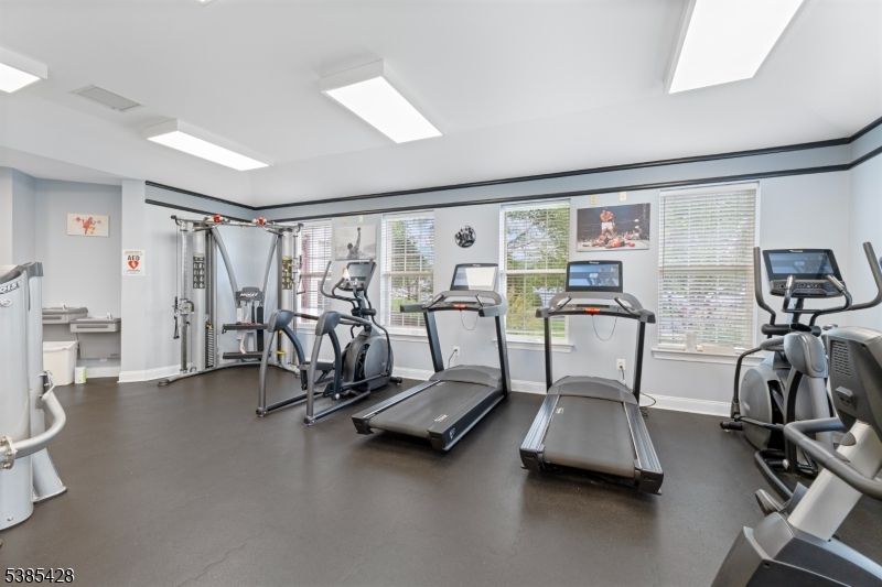 Fitness Equipment, Gym, Interior