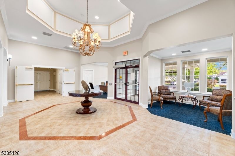 Chandelier, Interior, Recessed Lighting