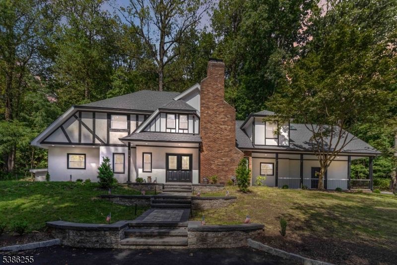 Backyard, Exterior, Facade, Brick Facade, Tudor Revival