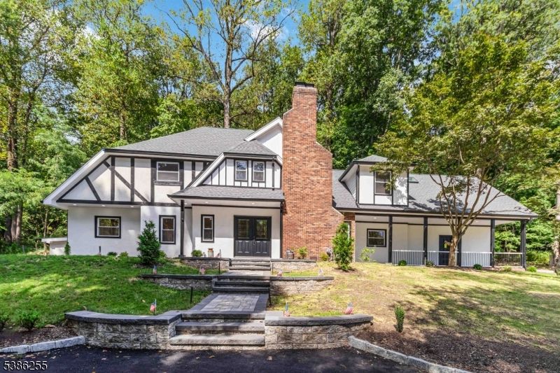 Exterior, Facade, Tudor Revival