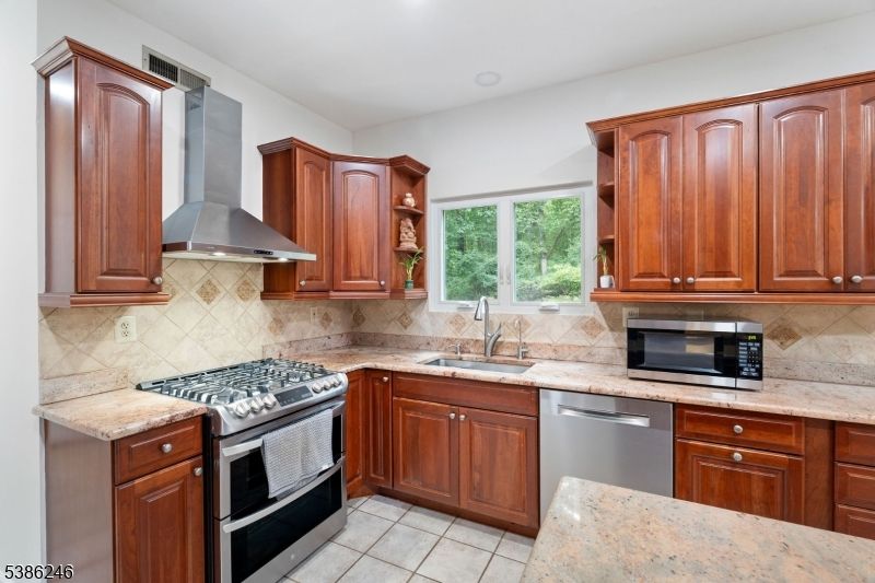 Interior, Kitchen, Recessed Lighting, Stainless Steel Appliances