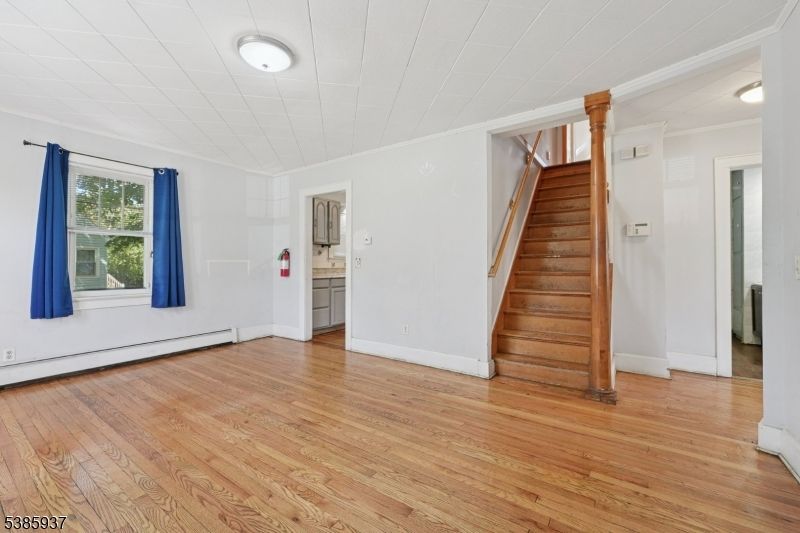 Empty room, Interior, Wood Texture Flooring