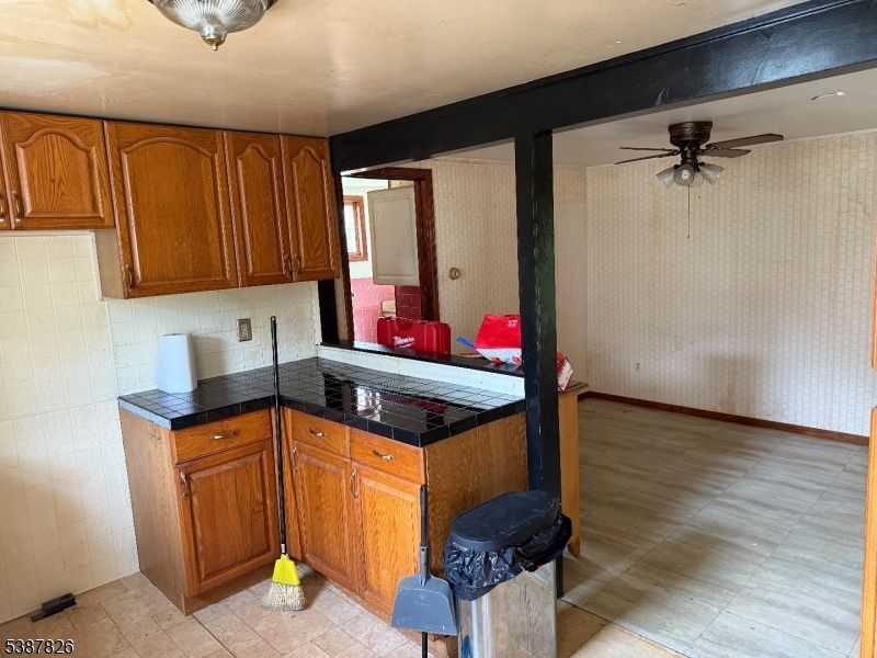 Interior, Kitchen, Tile Countertops