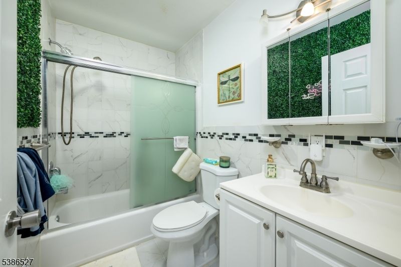 Bathroom, Glass Shower, Interior, Marble Walls