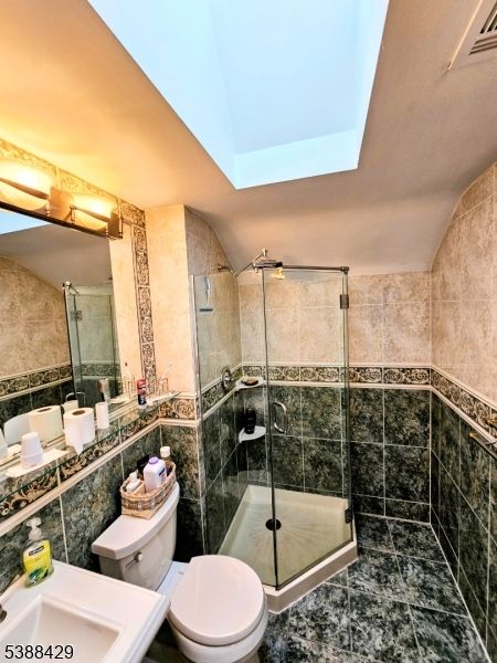 Bathroom, Glass Ceilings, Glass Shower, Interior