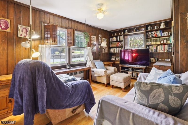 Interior, Living room, Wood Texture Flooring, Wooden Walls