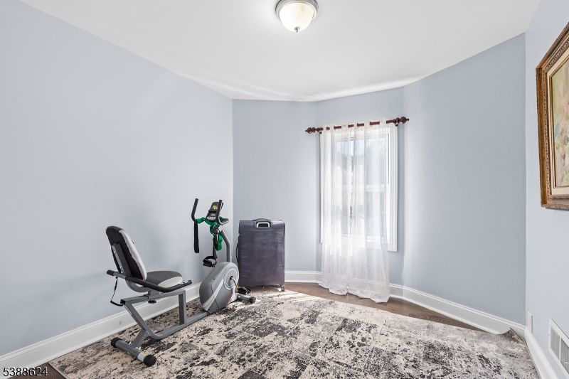 Fitness Equipment, Interior, Wood Texture Flooring