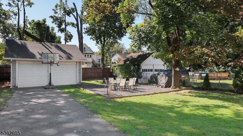 Backyard, Detached Garage, Exterior