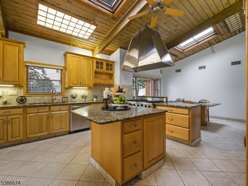 Interior, Kitchen, Wooden Ceilings