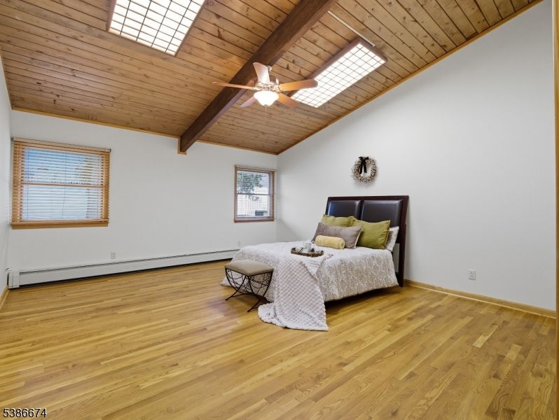 Bedroom, Interior, Wooden Beams, Wooden Ceilings, Wood Texture Flooring