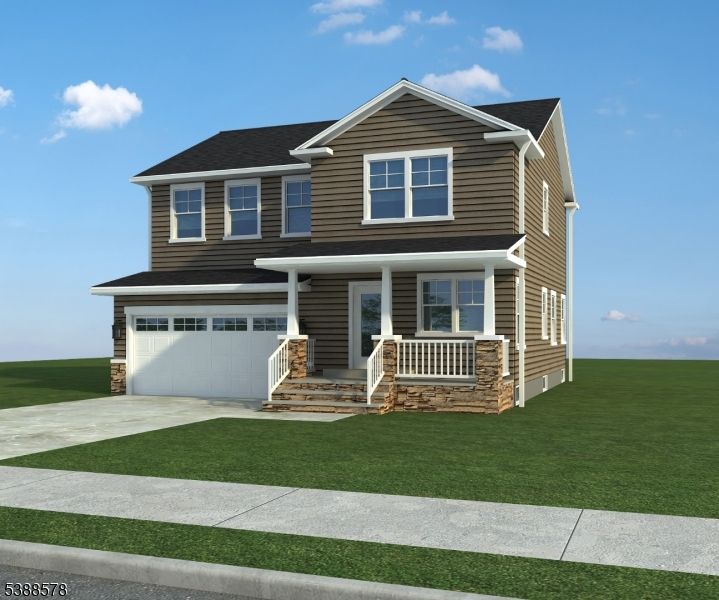 Attached, Exterior, Facade, American Craftsman