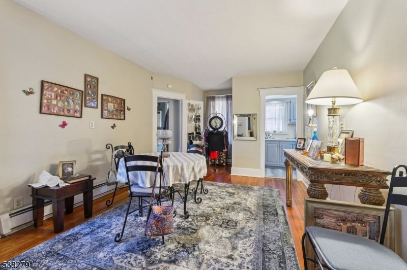 Dining room, Interior, Wood Texture Flooring