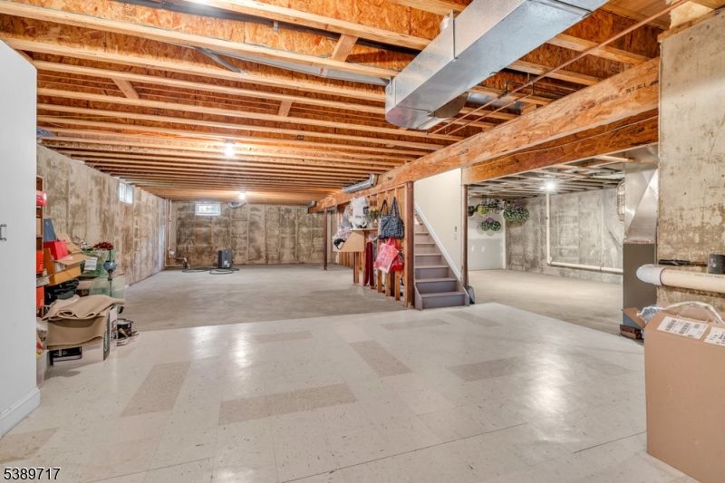 Interior, Stone Walls, Wooden Beams