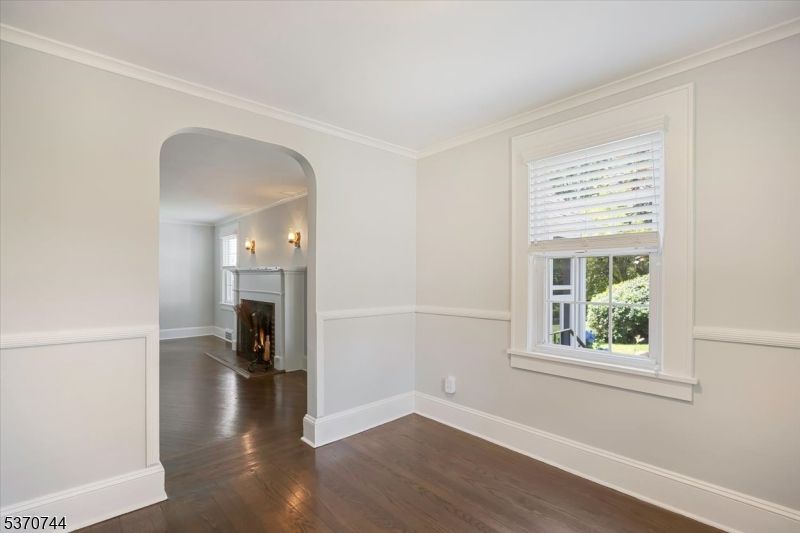 Empty room, Fireplace, Interior, Wood Texture Flooring
