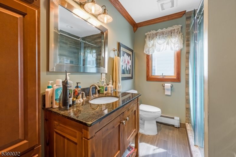 Bathroom, Interior, Wood Texture Flooring