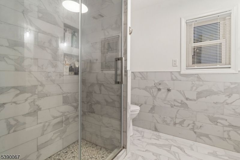 Bathroom, Glass Shower, Interior, Marble, Marble Walls