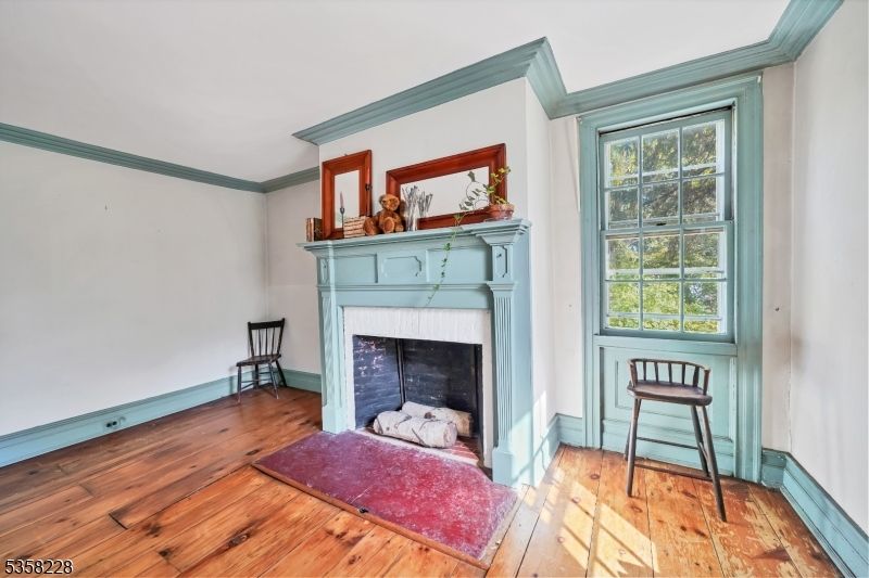 Fireplace, Interior, Wood Texture Flooring