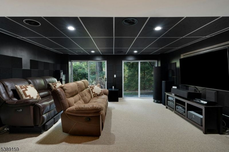 Home Theatre Room, Interior, Recessed Lighting, Theatre Room