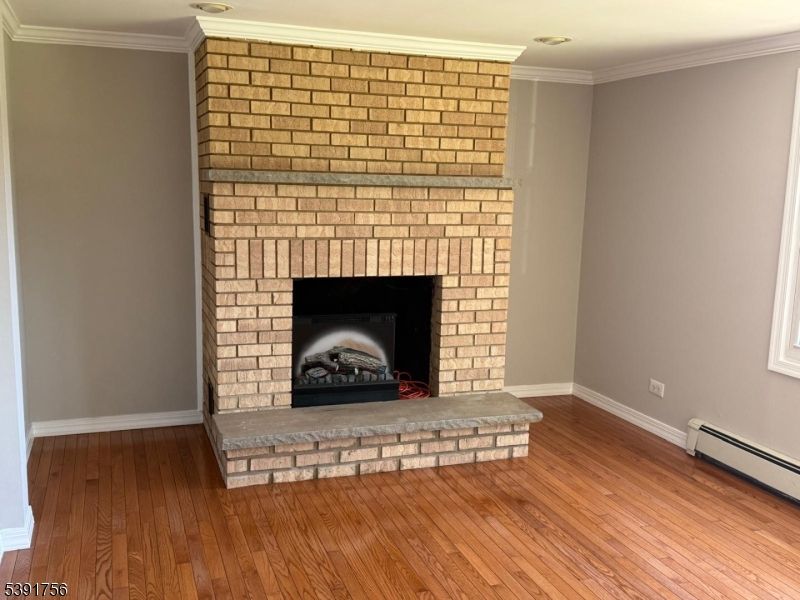Fireplace, Interior, Stone Walls, Wood Texture Flooring