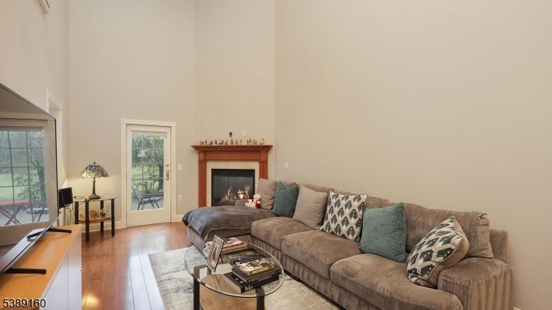 Fireplace, Interior, Living room, Wood Texture Flooring