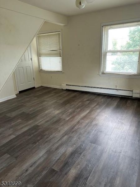 Empty room, Interior, Wood Texture Flooring