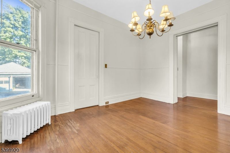 Chandelier, Empty room, Interior, Wood Texture Flooring