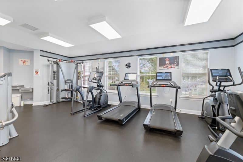 Fitness Equipment, Gym, Interior
