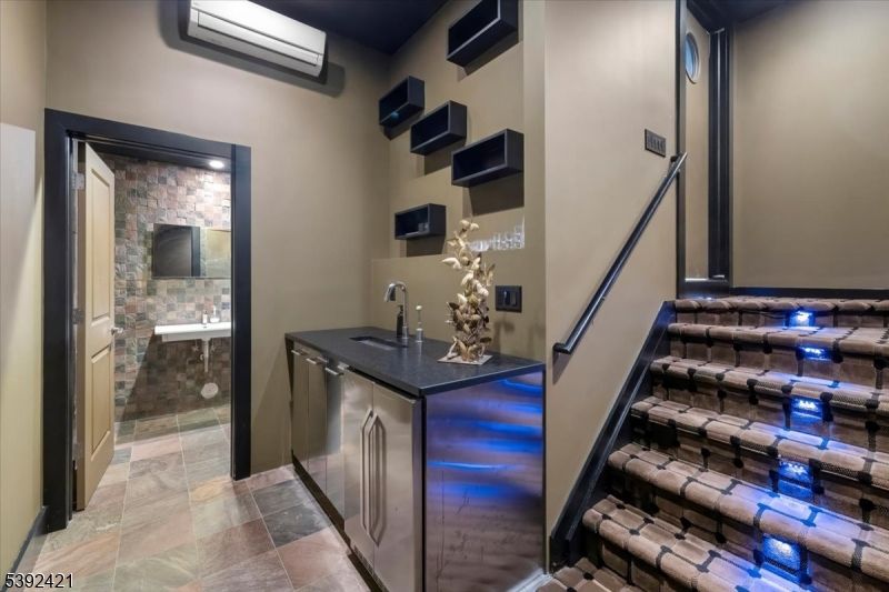 Interior, Stone Walls, Wine Storage