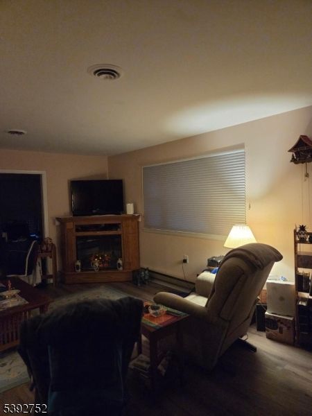 Fireplace, Interior, Living room, Wood Texture Flooring