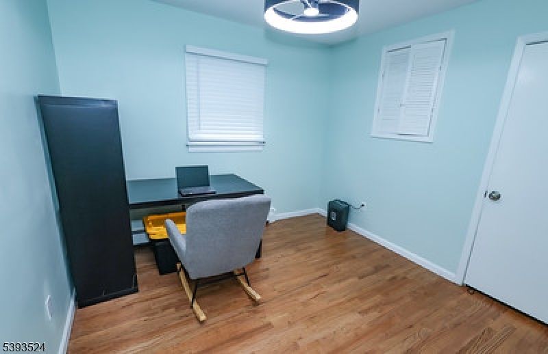 Home Office, Interior, Pendant Lights, Wood Texture Flooring