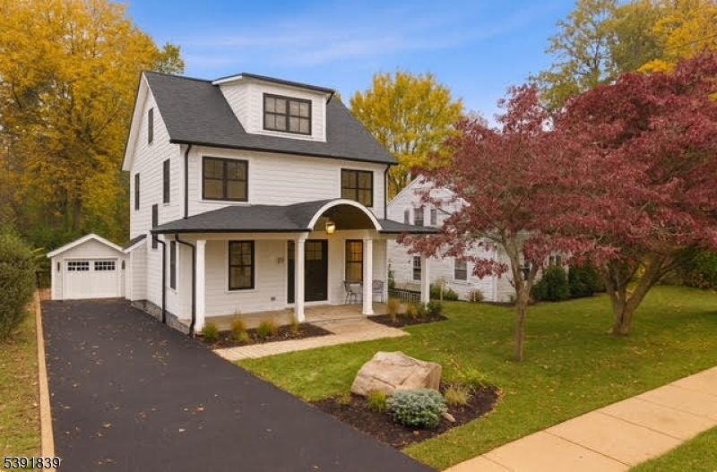 Backyard, Detached Garage, Exterior, Facade, Farmhouse