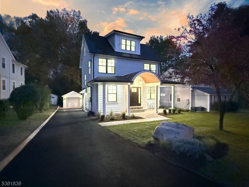 Backyard, Detached Garage, Exterior, Facade, Queen Anne Victorian