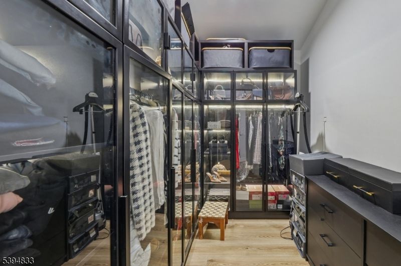 Interior, Walk-in Closets, Wood Texture Flooring