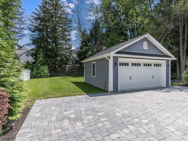 Backyard, Detached Garage, Exterior