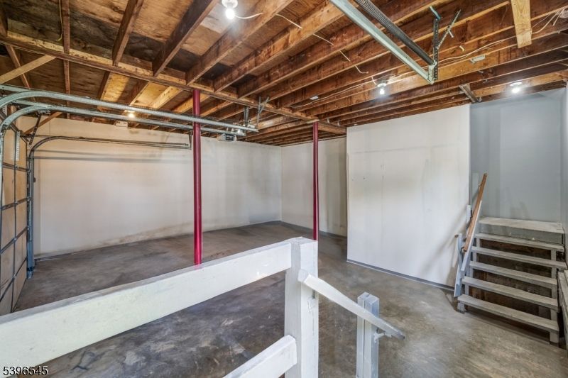Garage, Interior, Wooden Beams, Wooden Ceilings