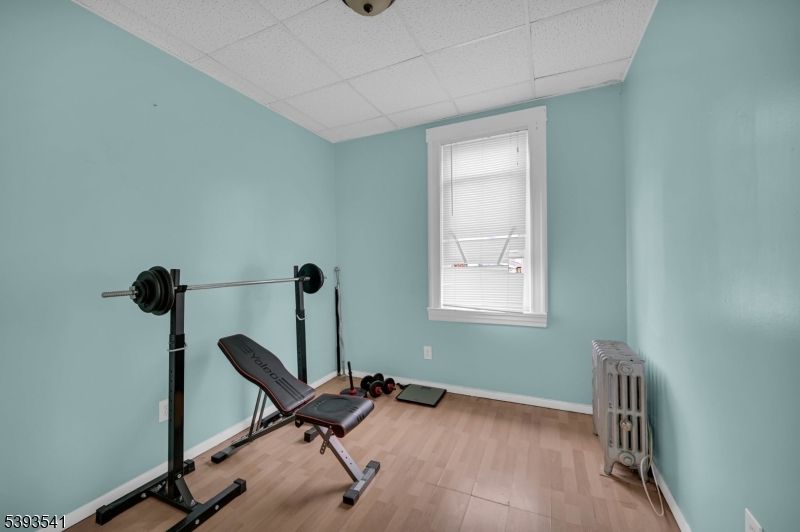 Fitness Equipment, Interior, Wood Texture Flooring