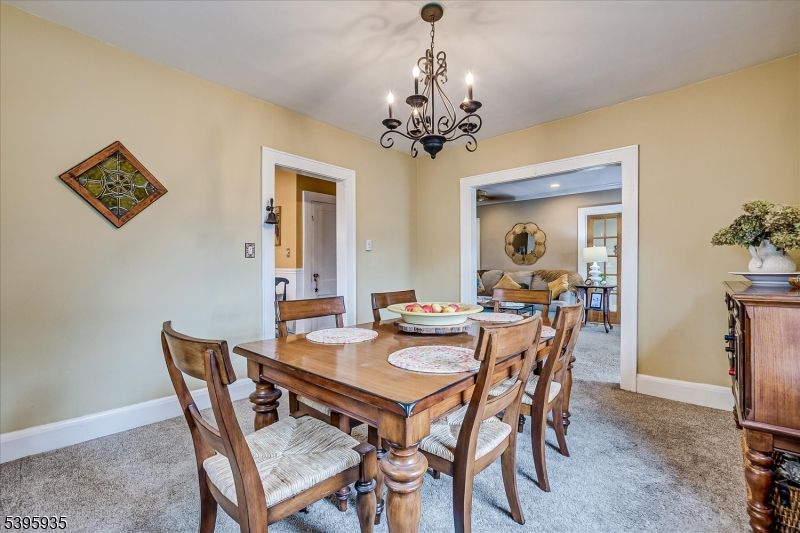 Chandelier, Dining room, Interior, Recessed Lighting