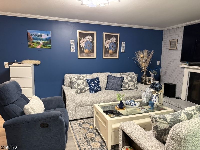 Fireplace, Interior, Living room, Stone Walls