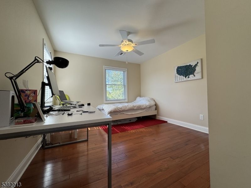 Fitness Equipment, Home Office, Interior, Wood Texture Flooring