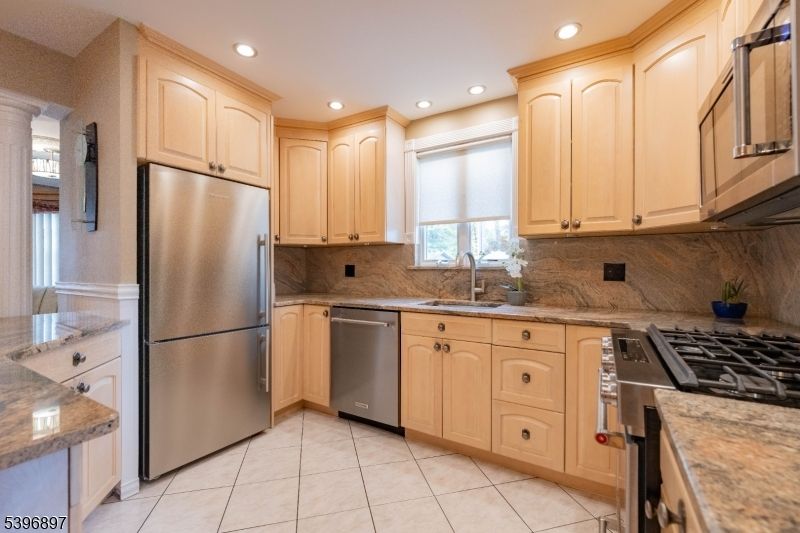 Interior, Kitchen, Recessed Lighting, Stainless Steel Appliances