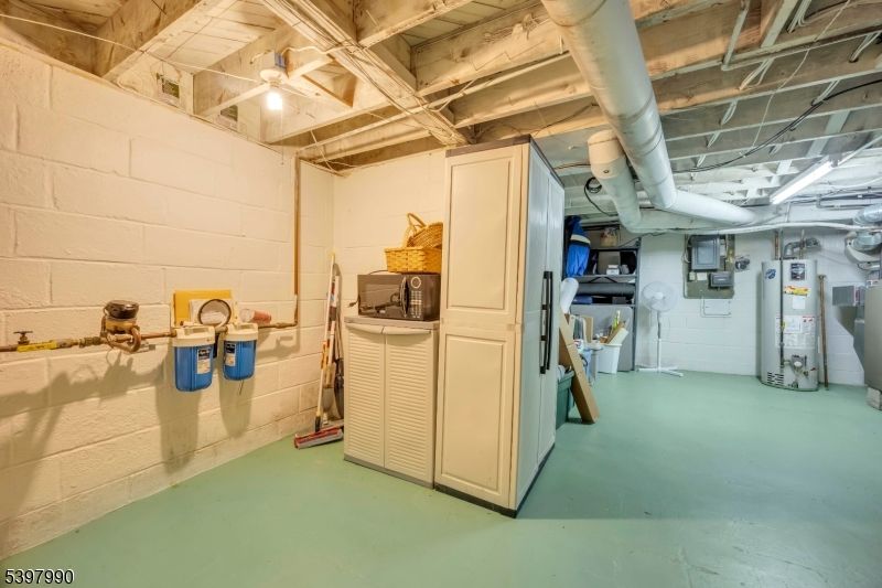 Interior, Stone Walls, Wooden Beams