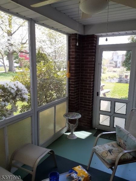 Interior, Stone Walls, Sun Room