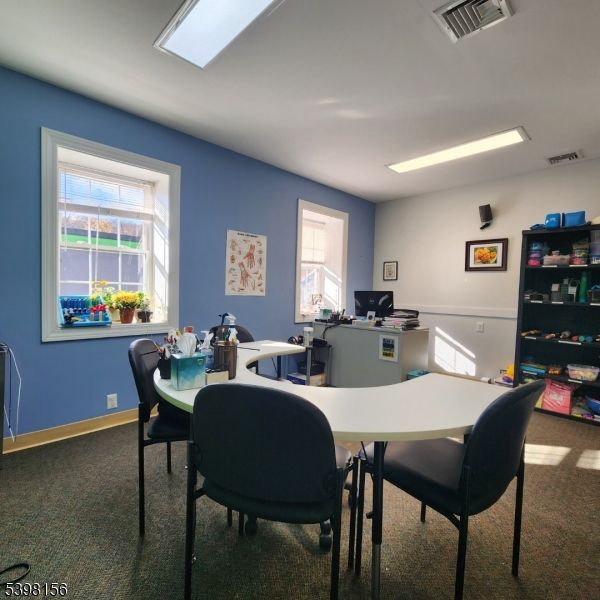 Home Office, Interior, Recessed Lighting