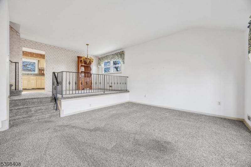 Chandelier, Empty room, Interior