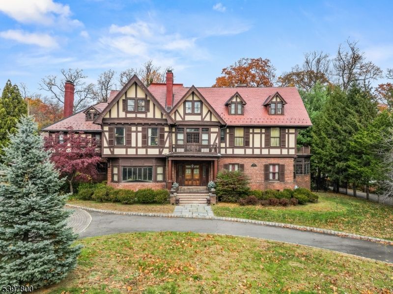 Exterior, Facade, Brick Facade, Tudor Revival