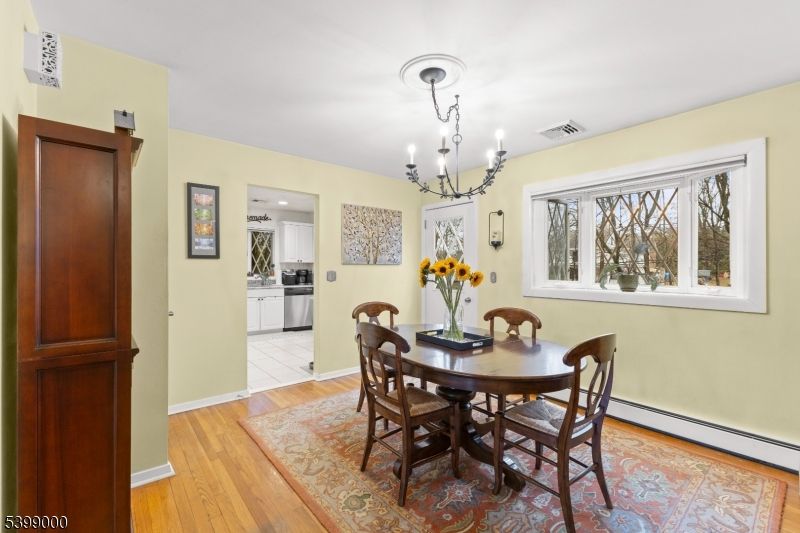 Chandelier, Dining room, Interior, Kitchen, Wood Texture Flooring