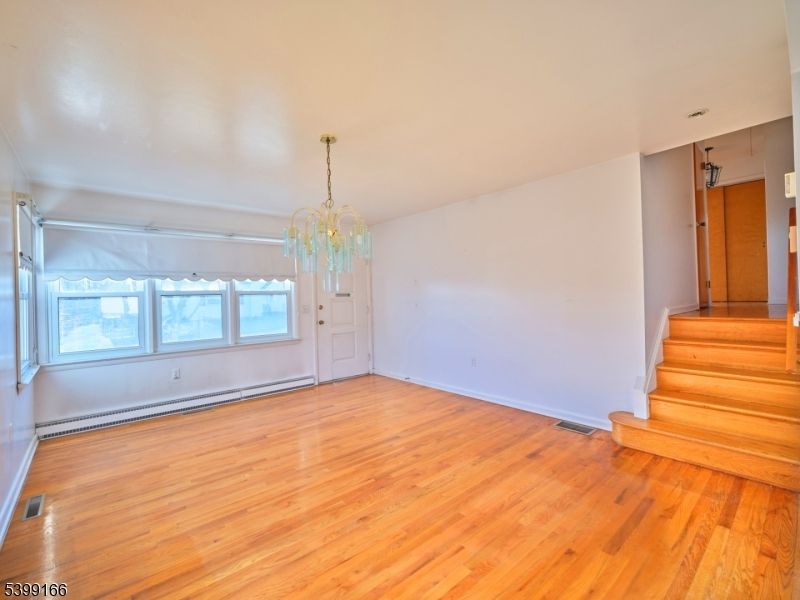 Chandelier, Empty room, Interior, Wood Texture Flooring
