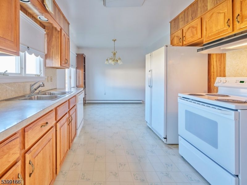 Interior, Kitchen, Marble, Pendant Lights